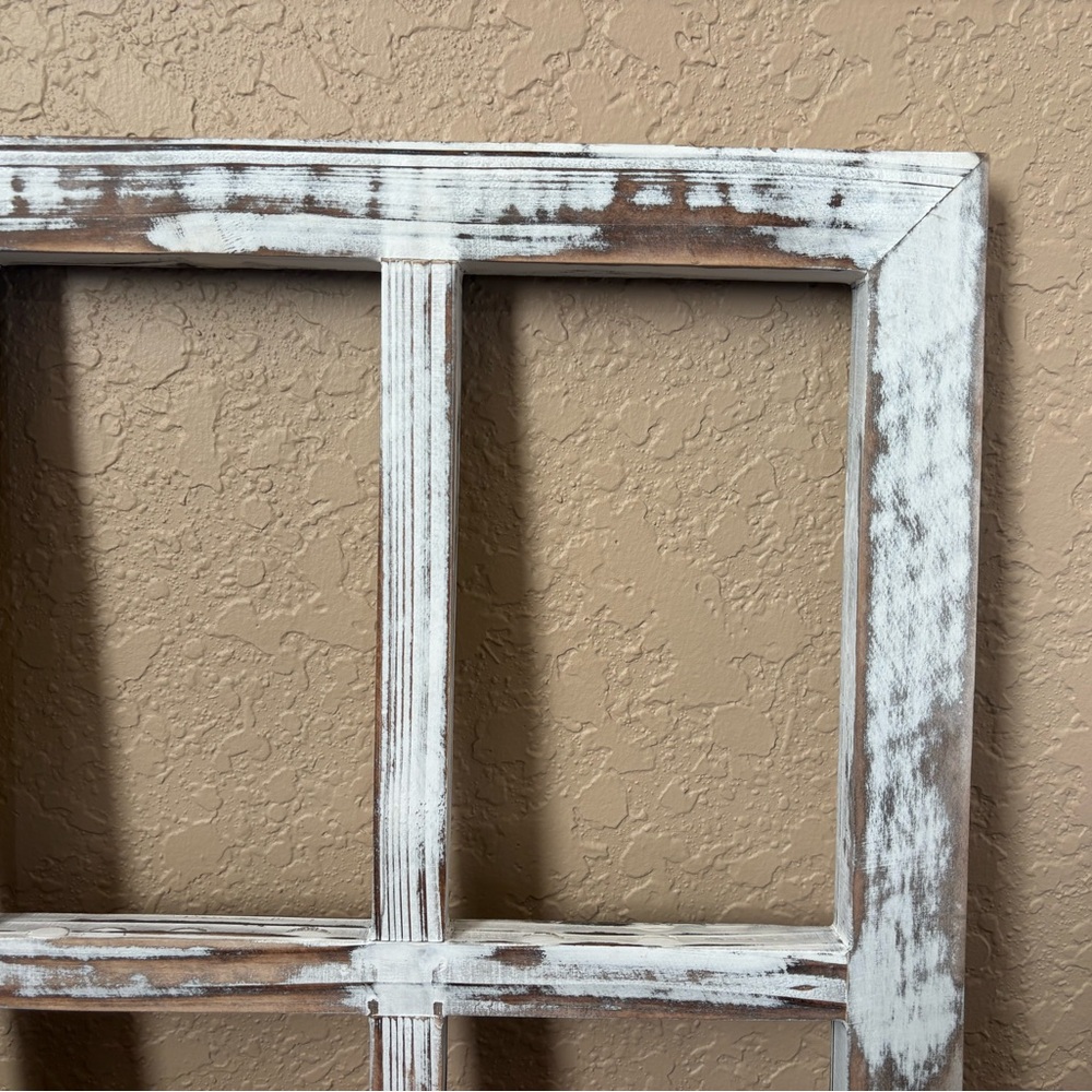 Rustic Wooden Window Frame - Picture 7 of 15